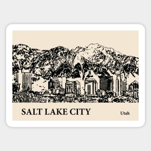 Salt Lake City - Utah Sticker